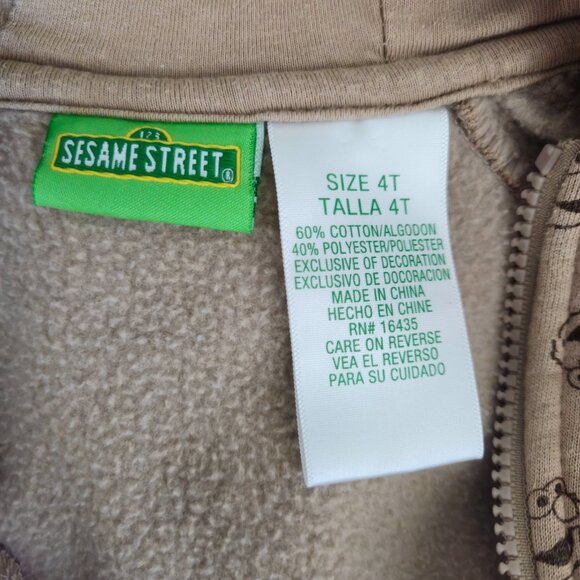 VTG Elmo Sweater Size 4T - Picture 4 of 5